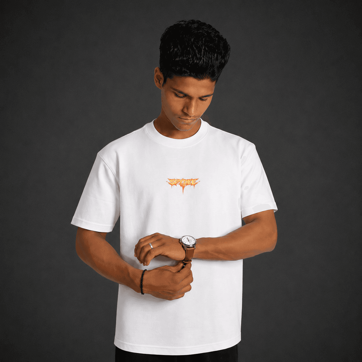 Roar White oversized T-shirt  2