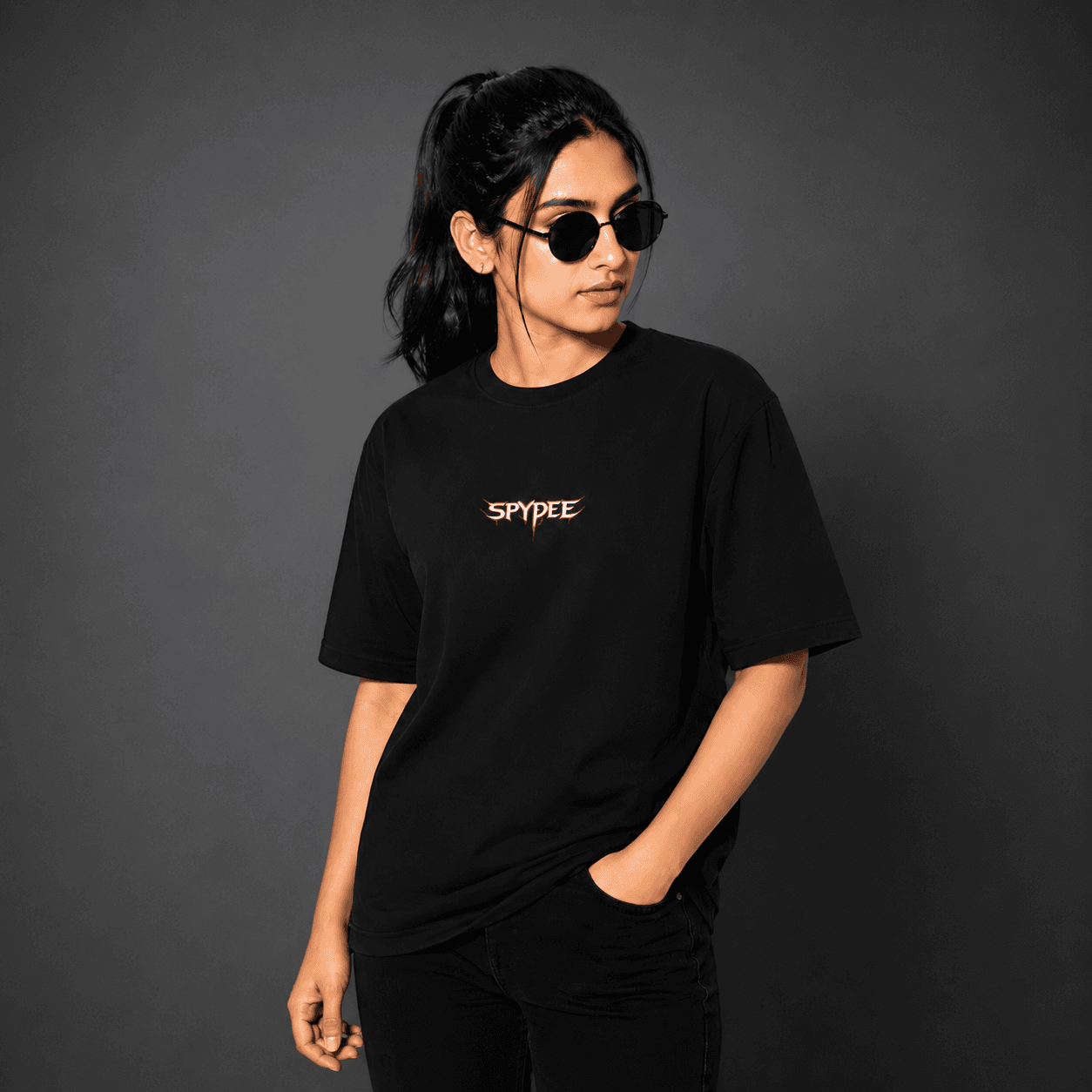 Black Oversized T- shirts